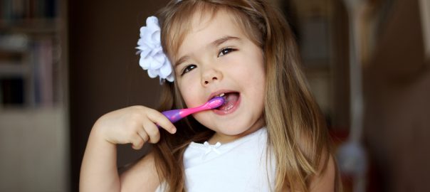 Kids Brushing Teeth